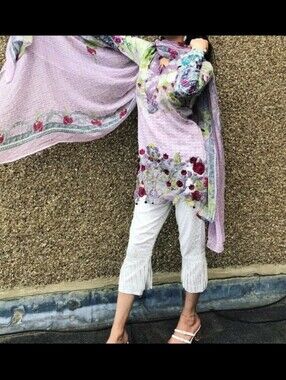 Pakistani Lawn Dress Size Medium